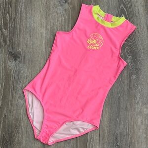 Old Navy Kids Swim One Piece - Neon 😍